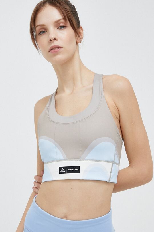 

Спортивный бюстгальтер Marimekko adidas, синий