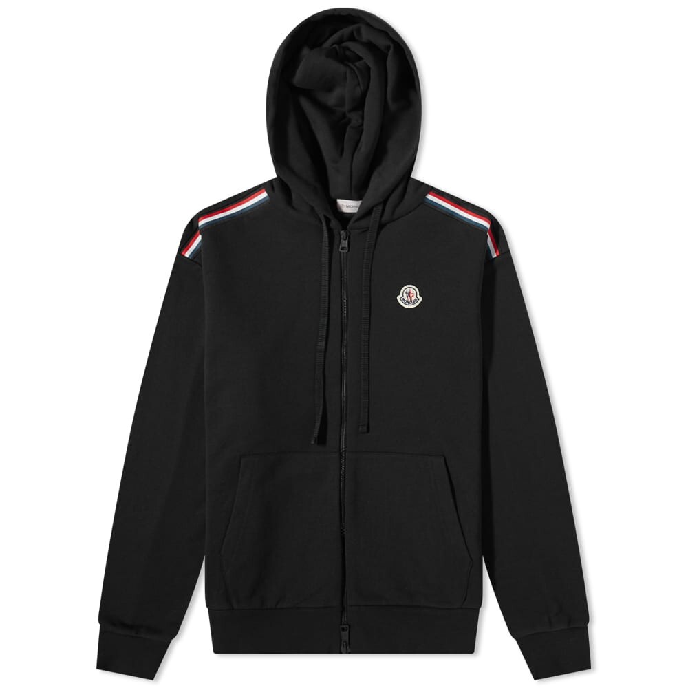 

Толстовка Moncler на молнии с логотипом, черный