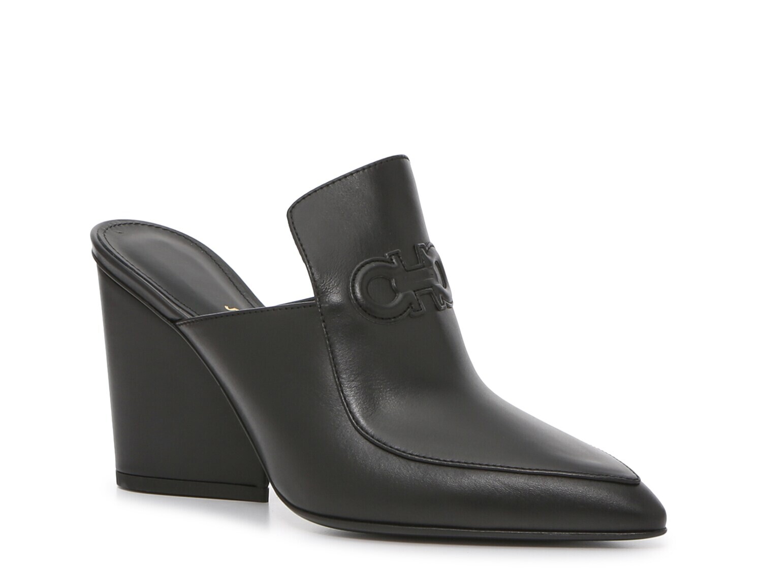 

Мюли Salvatore Ferragamo Malfa, черный