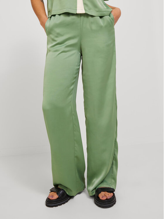 Тканевые брюки свободного кроя Jjxx, зеленый
