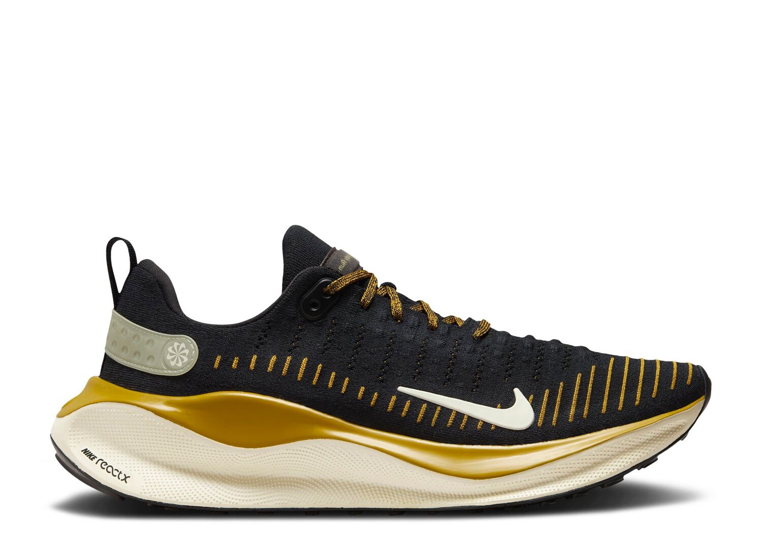 

Кроссовки Nike Reactx Infinity Run 4 'Black Bronzine', черный