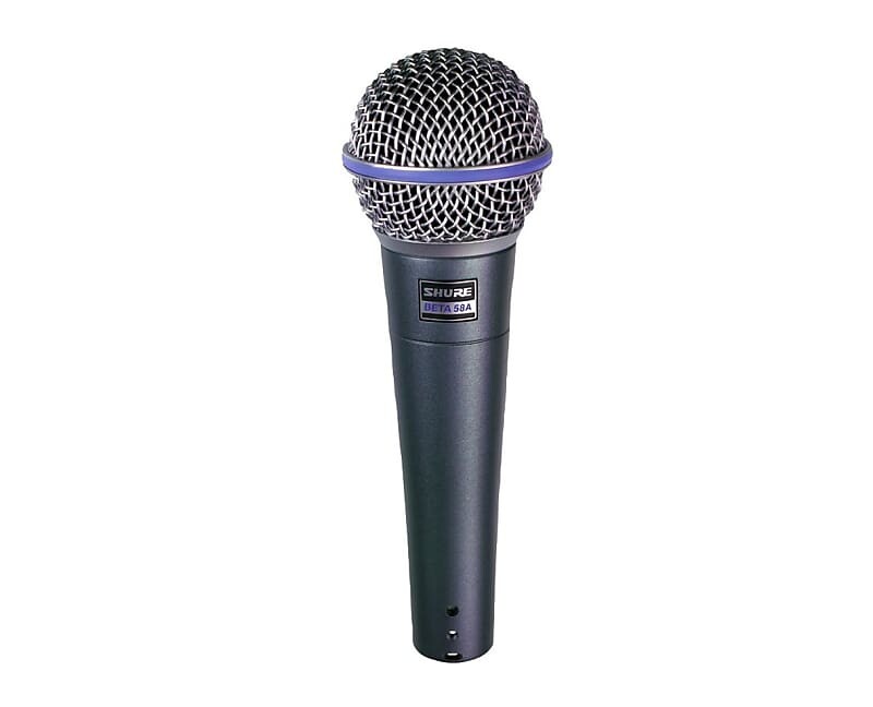 

Динамический микрофон Shure BETA 58A Handheld Supercardioid Dynamic Microphone