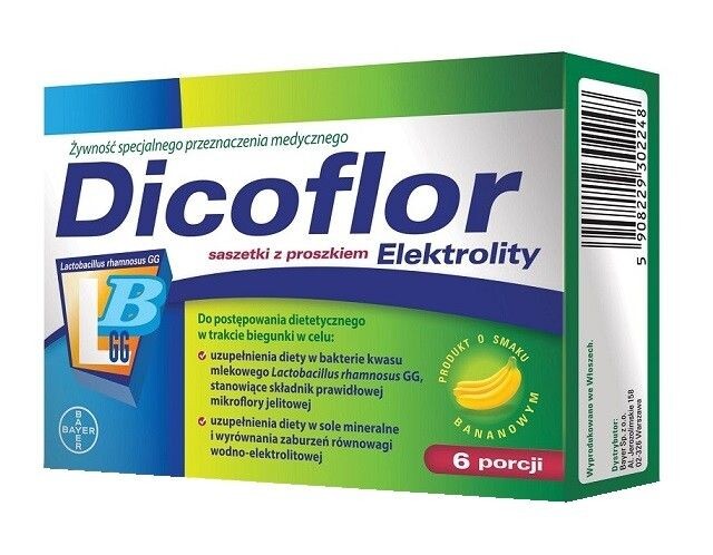 

Электролиты в пакетиках Dicoflor Elektrolity, 12 шт