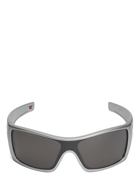 Серебряные мужские солнцезащитные очки Oakley