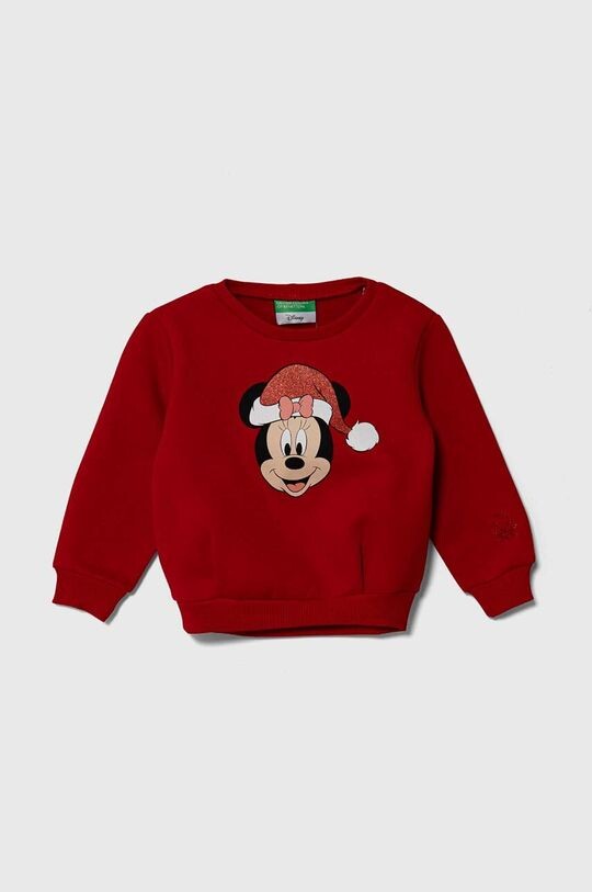

Детская толстовка United Colors of Benetton x Disney, красный