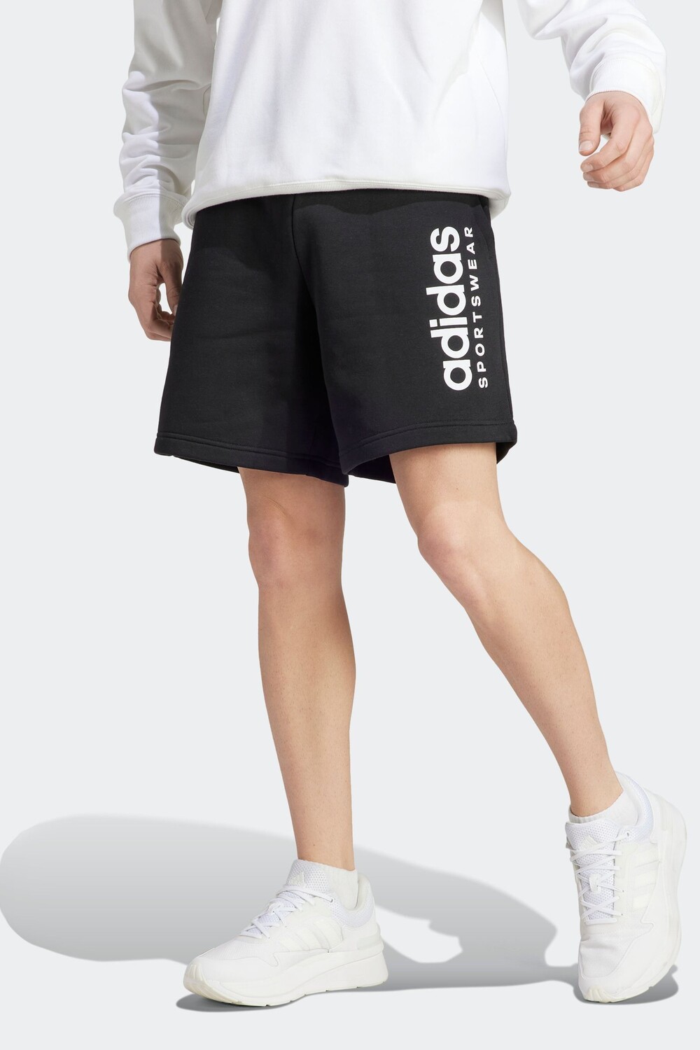 

Спортивная одежда All SZN Флисовые шорты с рисунком adidas, черный