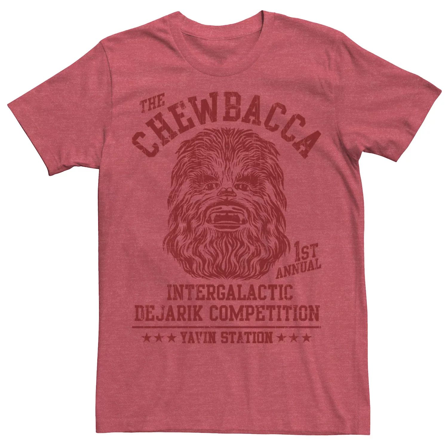 цена Мужская футболка Chewbacca Intergalactic Dejarik Competition Star Wars