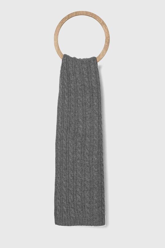 

Кашемировый шарф Weekend Max Mara, серый
