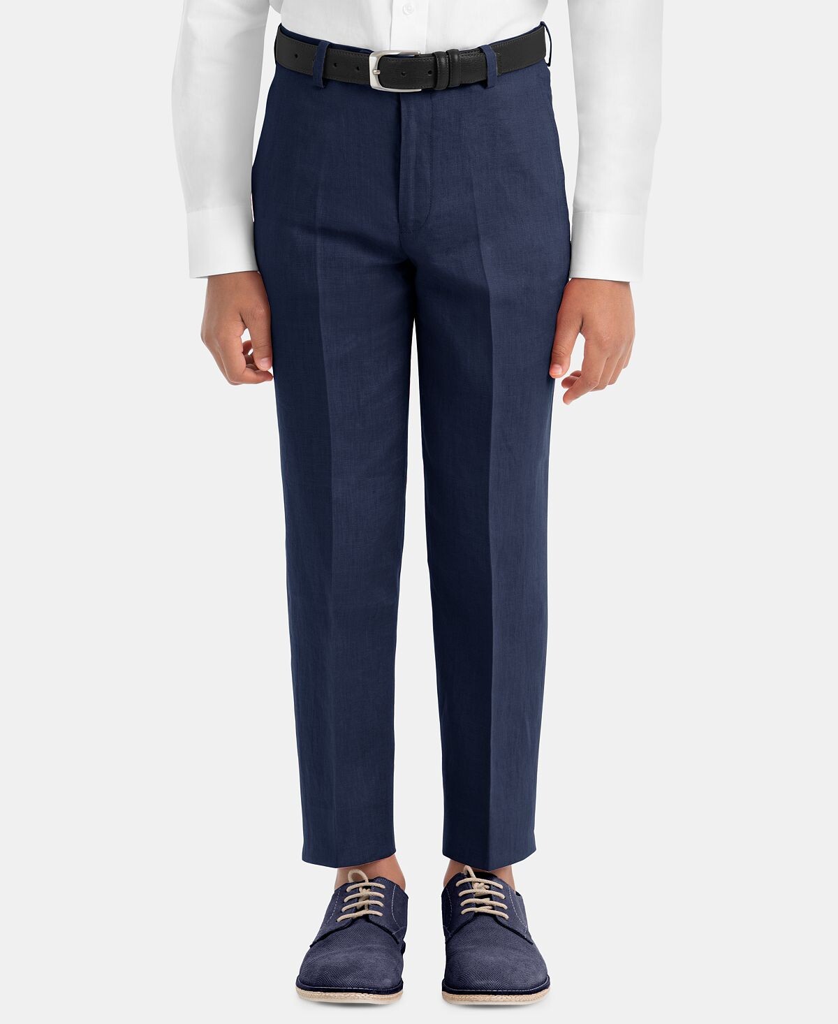 

Прямые льняные классические брюки для больших мальчиков Lauren Ralph Lauren