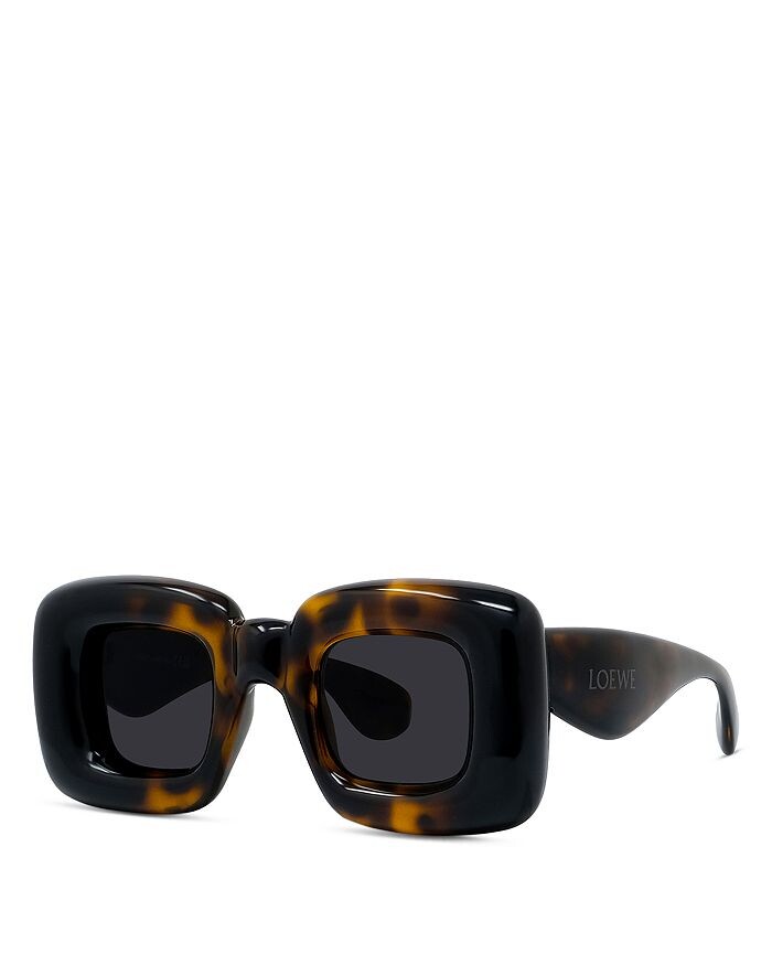 

Квадратные солнцезащитные очки Fashion Show Inflate, 41 мм Loewe