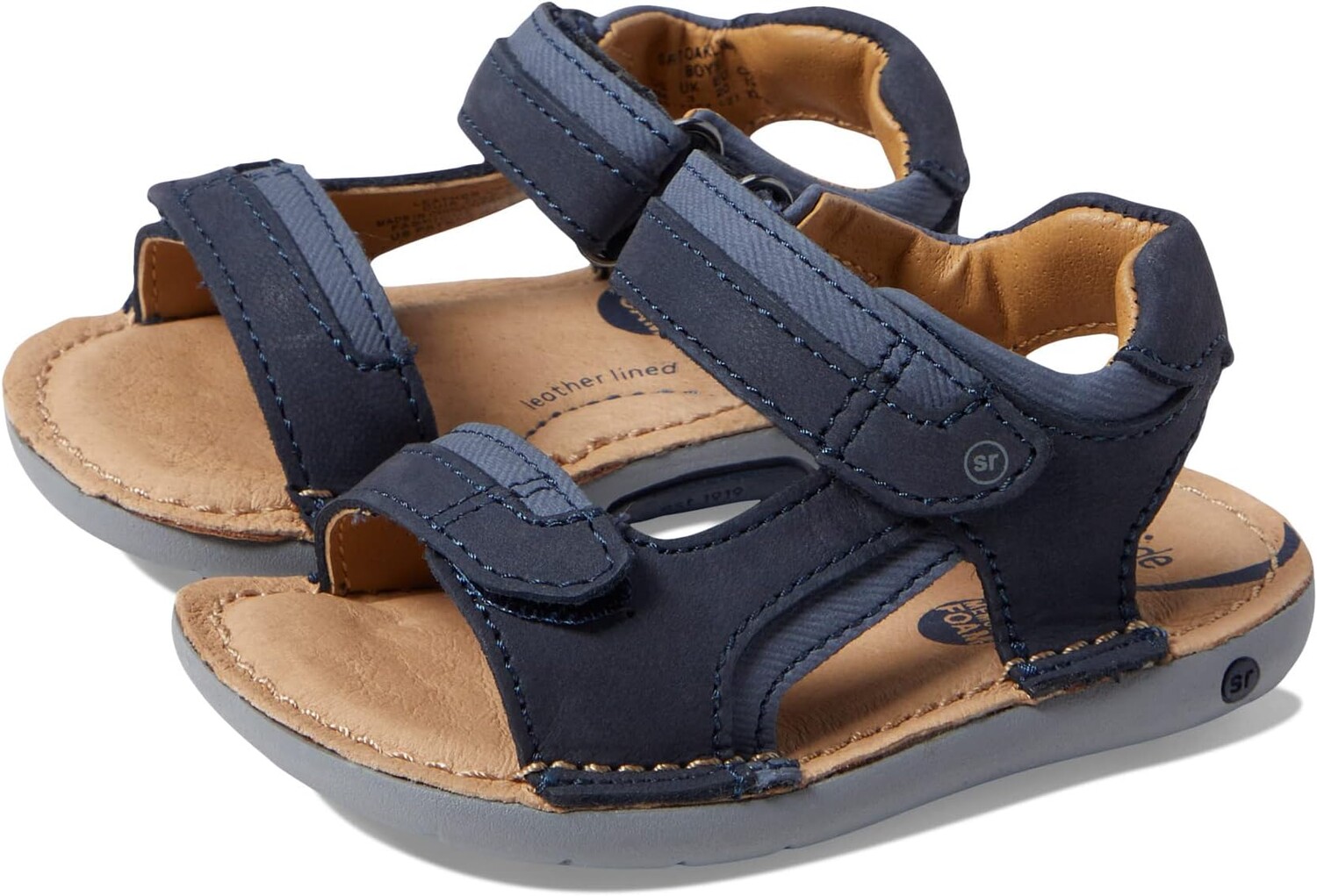 

Сандалии на плоской подошве SRT Oaklynn Stride Rite, цвет Indigo