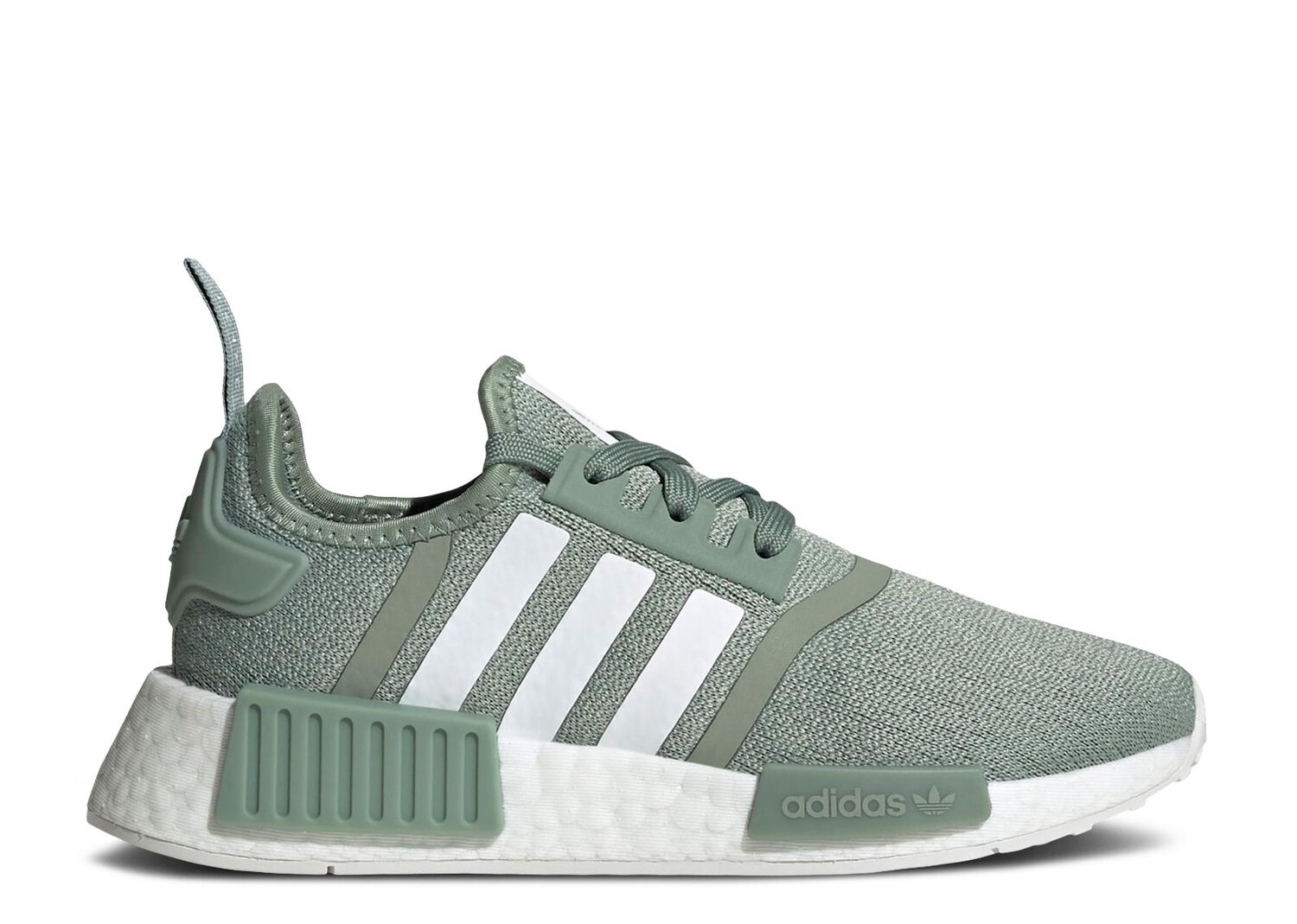 

Кроссовки adidas Nmd_R1 J 'Silver Green', зеленый
