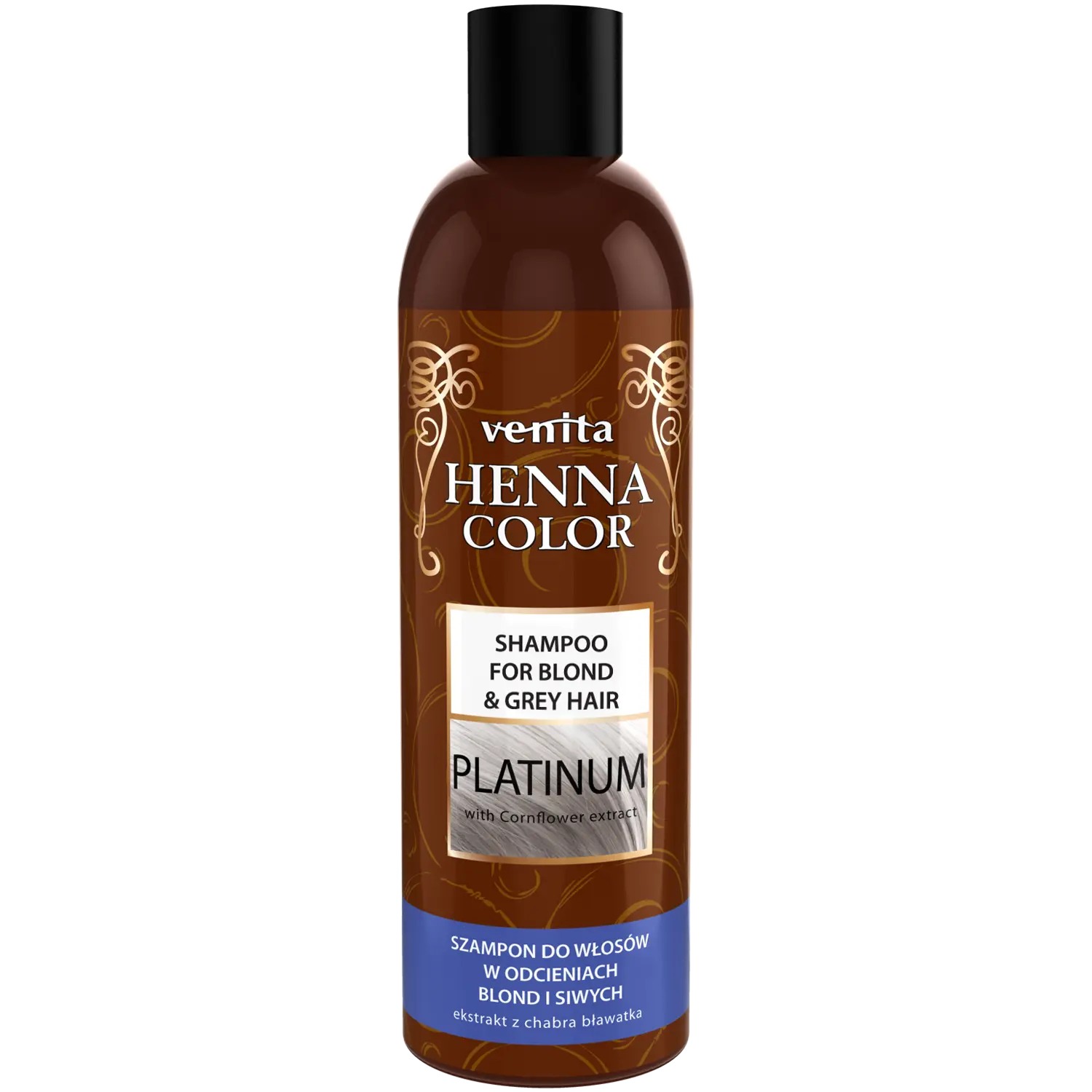 

Шампунь для светлых и осветленных волос Venita Henna Color, 250 мл