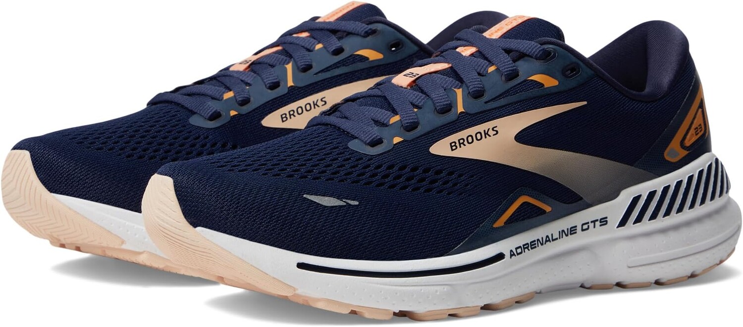 

Кроссовки Adrenaline GTS 23 Brooks, цвет Peacoat/Tangerine/Peach