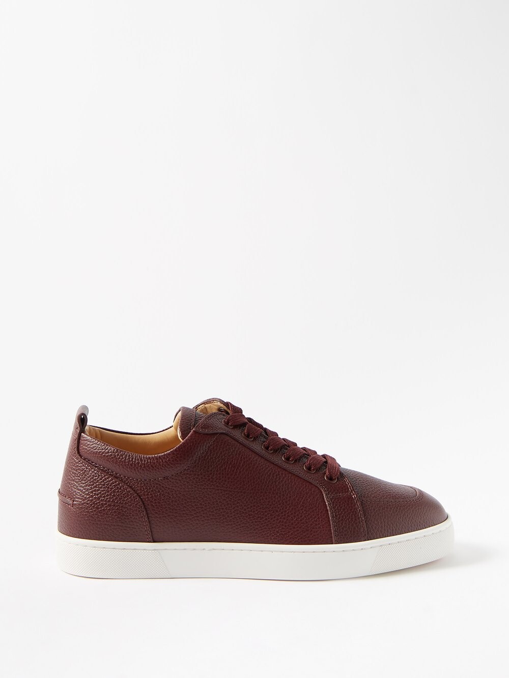 

Кроссовки rantulow из зерненой кожи Christian Louboutin, бургундия