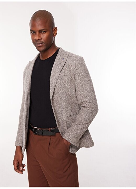 

Коричневая мужская куртка Slim Fit A272ROGER689L064- AT.P.CO, коричневый