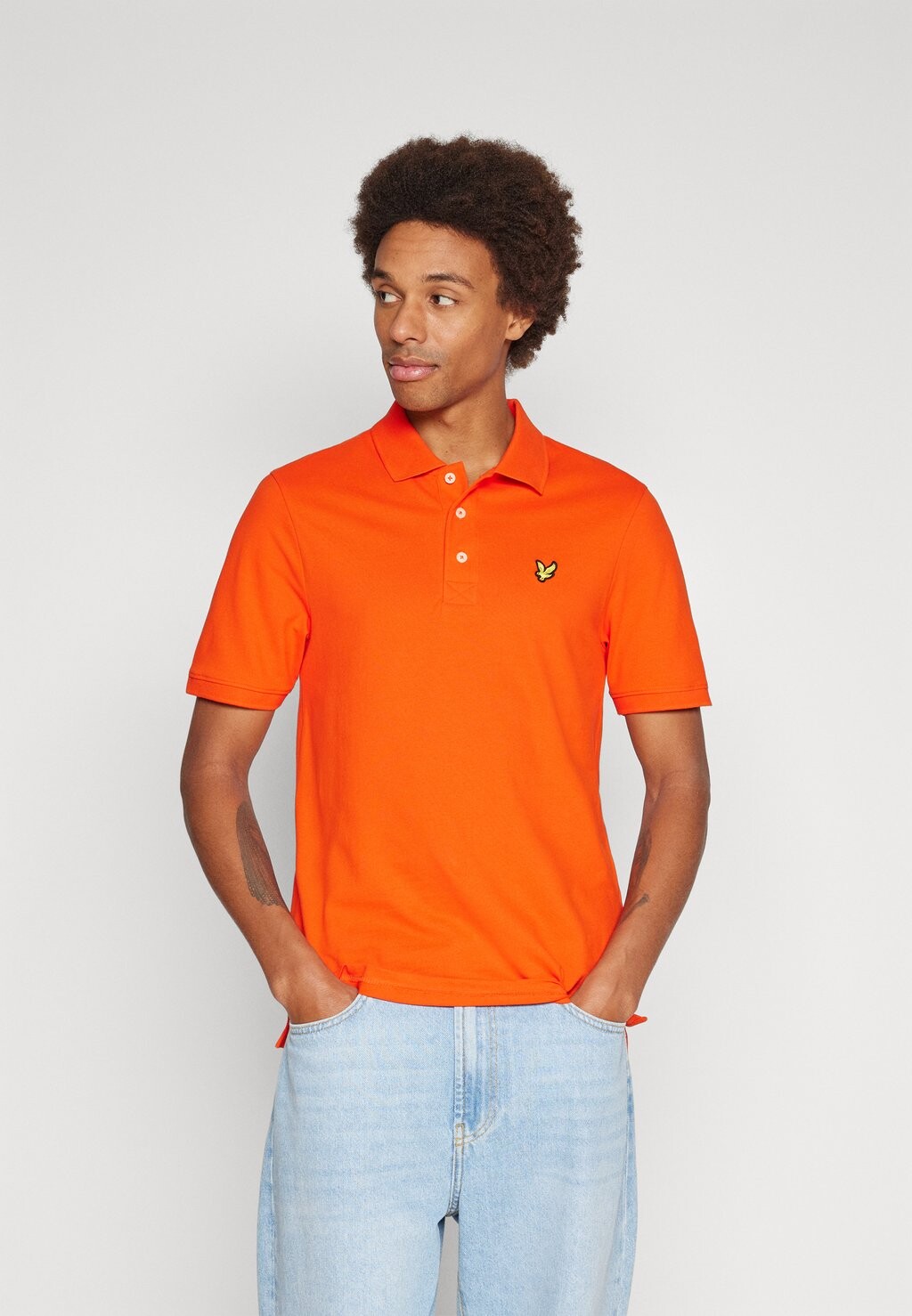 

Рубашка поло Lyle & Scott, светло-красный
