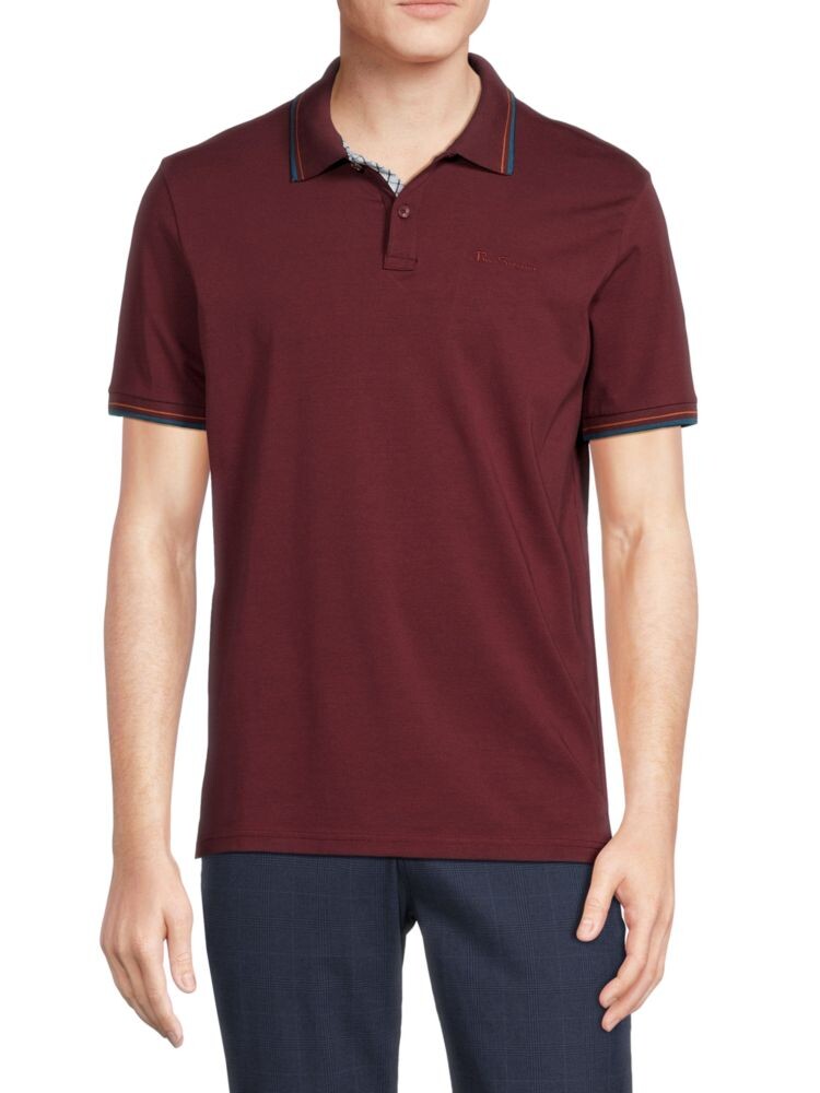 

Поло с наконечником Ben Sherman, цвет Wine