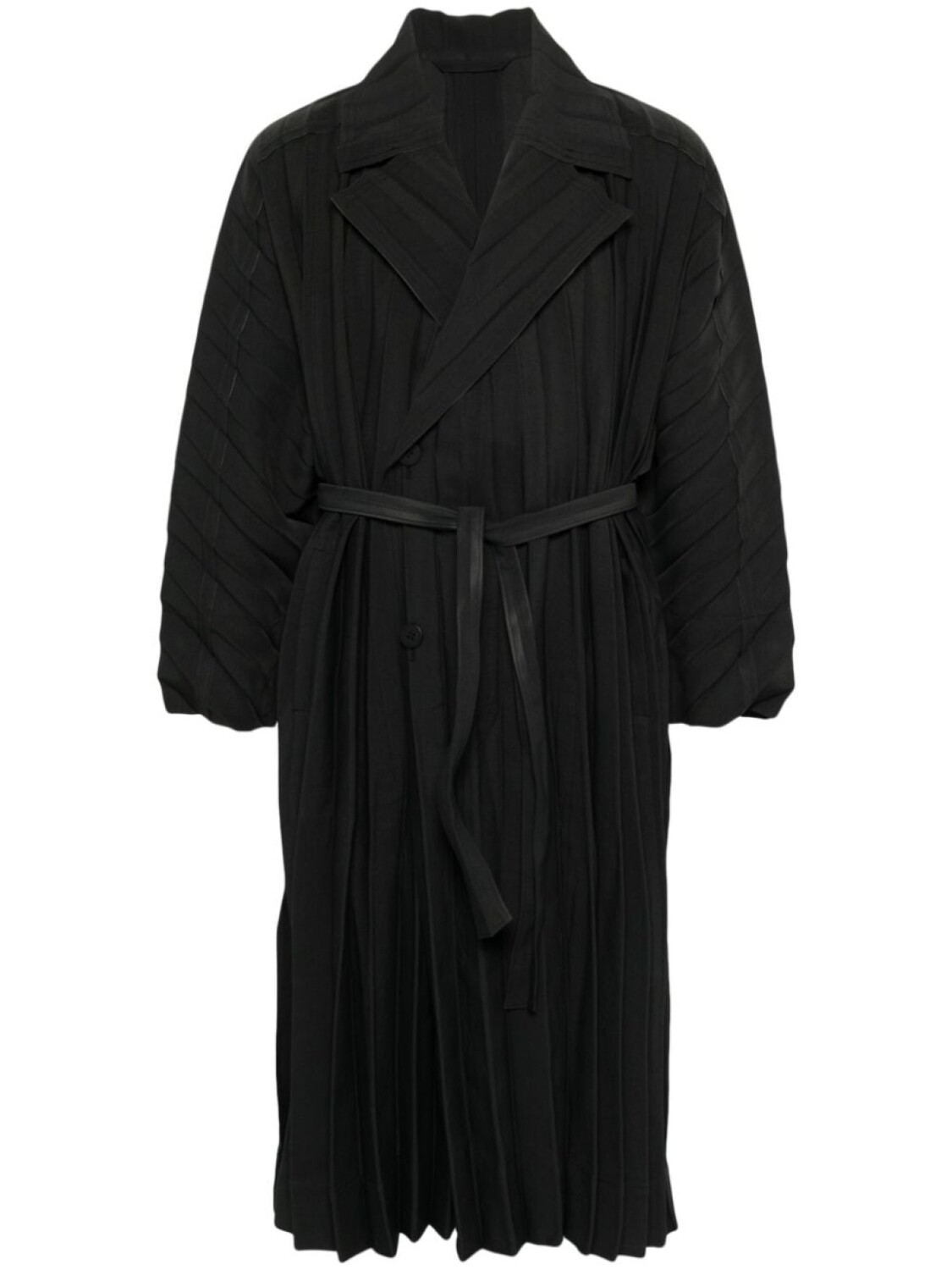 

Homme Plissé Issey Miyake пальто Edge, черный