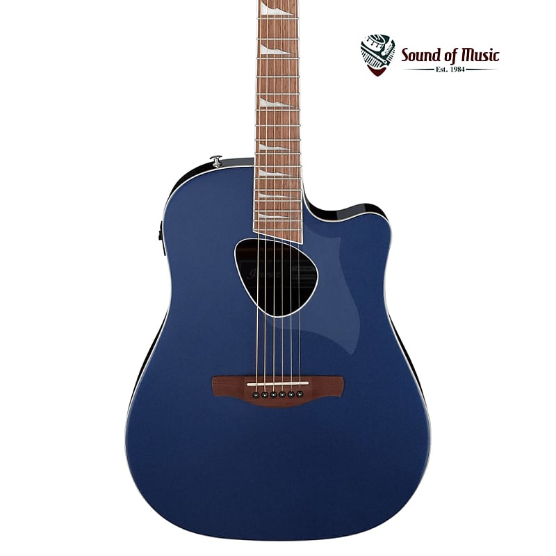 Акустическая гитара Ibanez ALT30NBM Altstar Acoustic-Electric Spruce/Sapele Night Blue Metallic