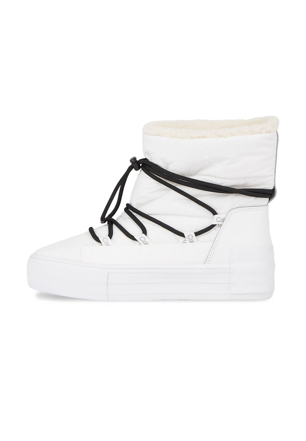Зимние ботинки BOLD VULC SNOW Calvin Klein Jeans, ярко-белый черный –заказать по доступной цене из-за рубежа в «CDEK.Shopping»