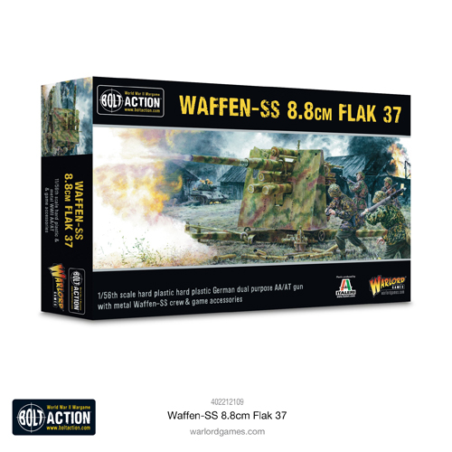 Фигурки Waffen-Ss 8.8Cm Flak 37 Warlord Games
