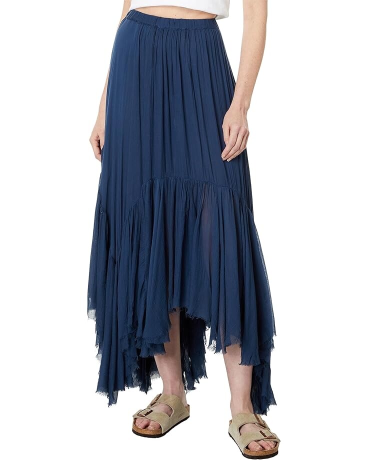 

Юбка Free People Clover, цвет Dried Indigo