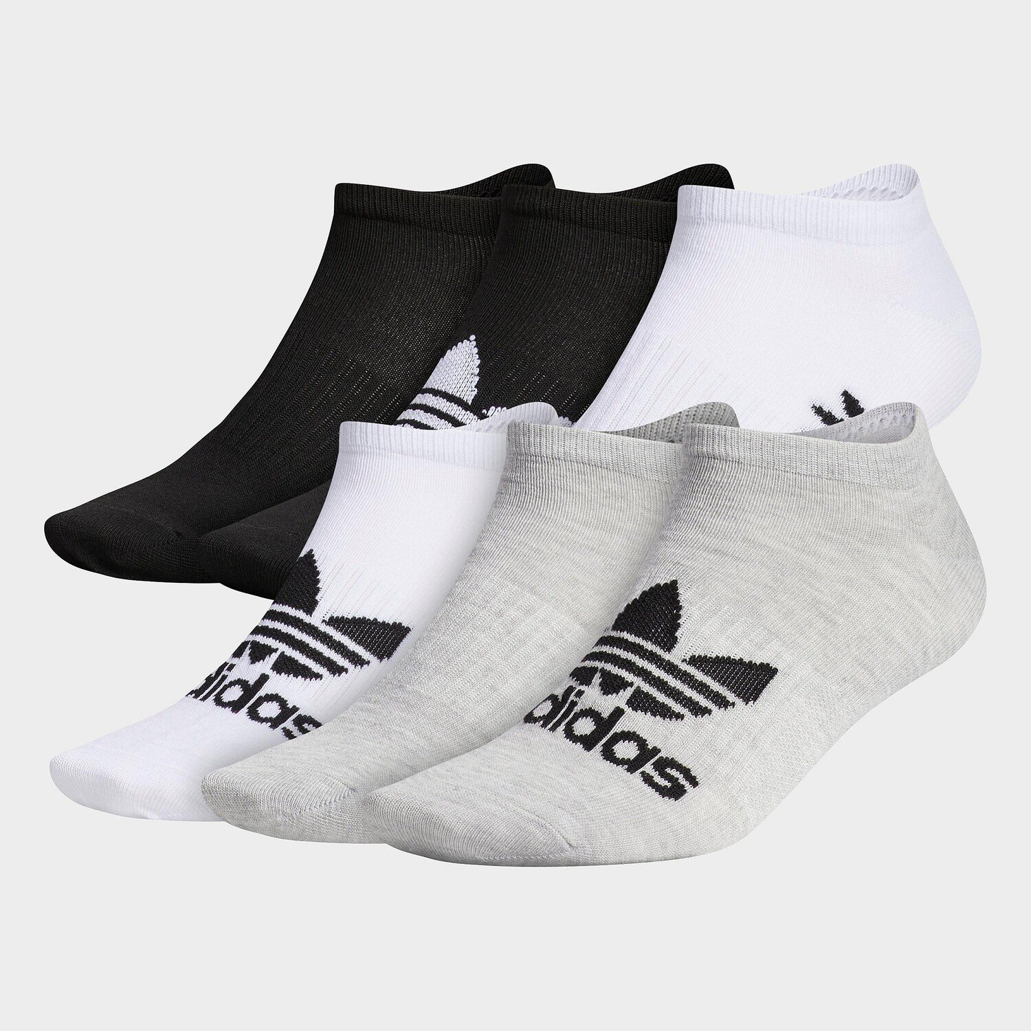 

Повседневные мягкие носки для неявки adidas Originals Trefoil (6 шт.), черный