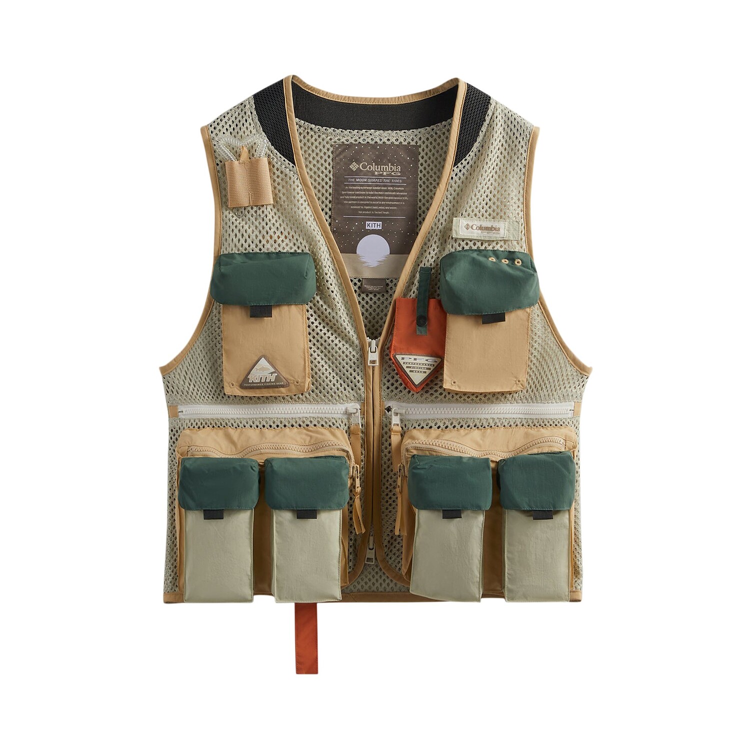 

Жилет Kith For Columbia PFG Cool Creek Light Aloe