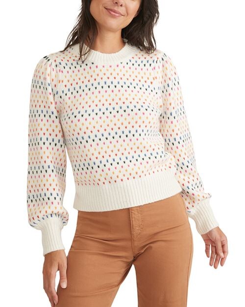 

Свитер Alma с круглым вырезом Marine Layer, цвет White
