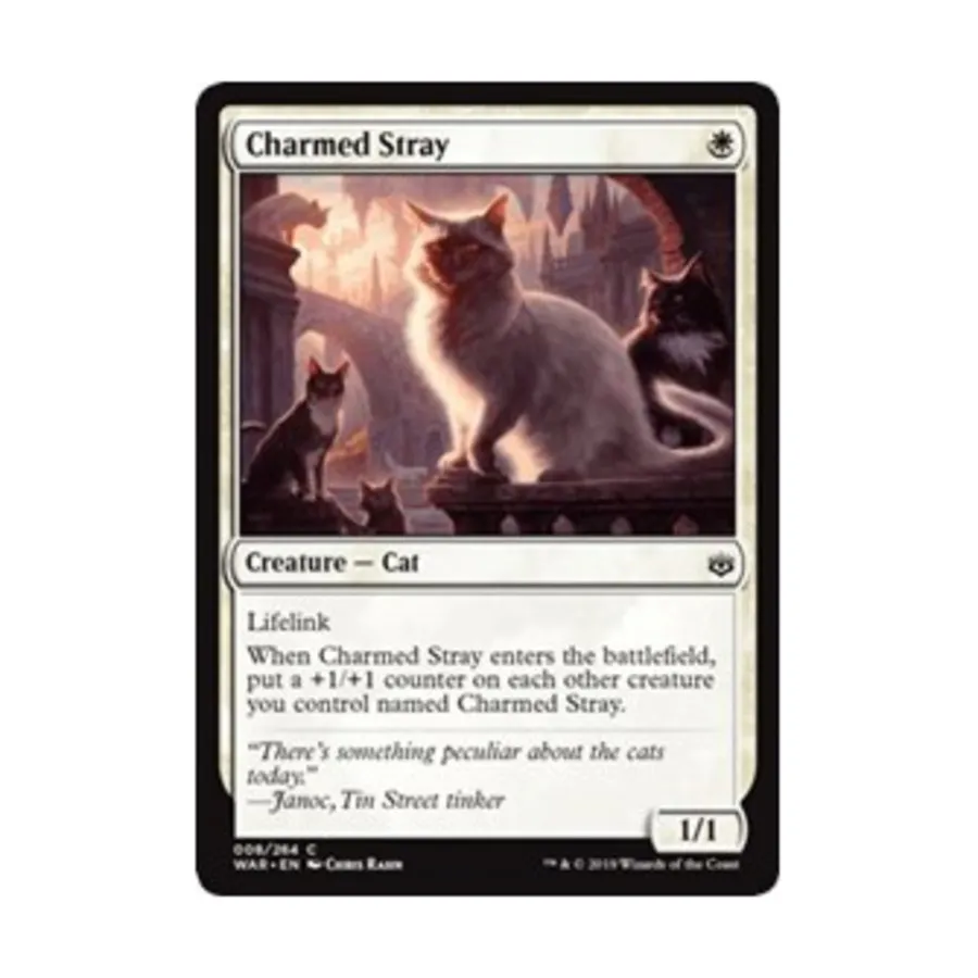 

CCG Зачарованный Бродяга (К), MTG - War of the Spark