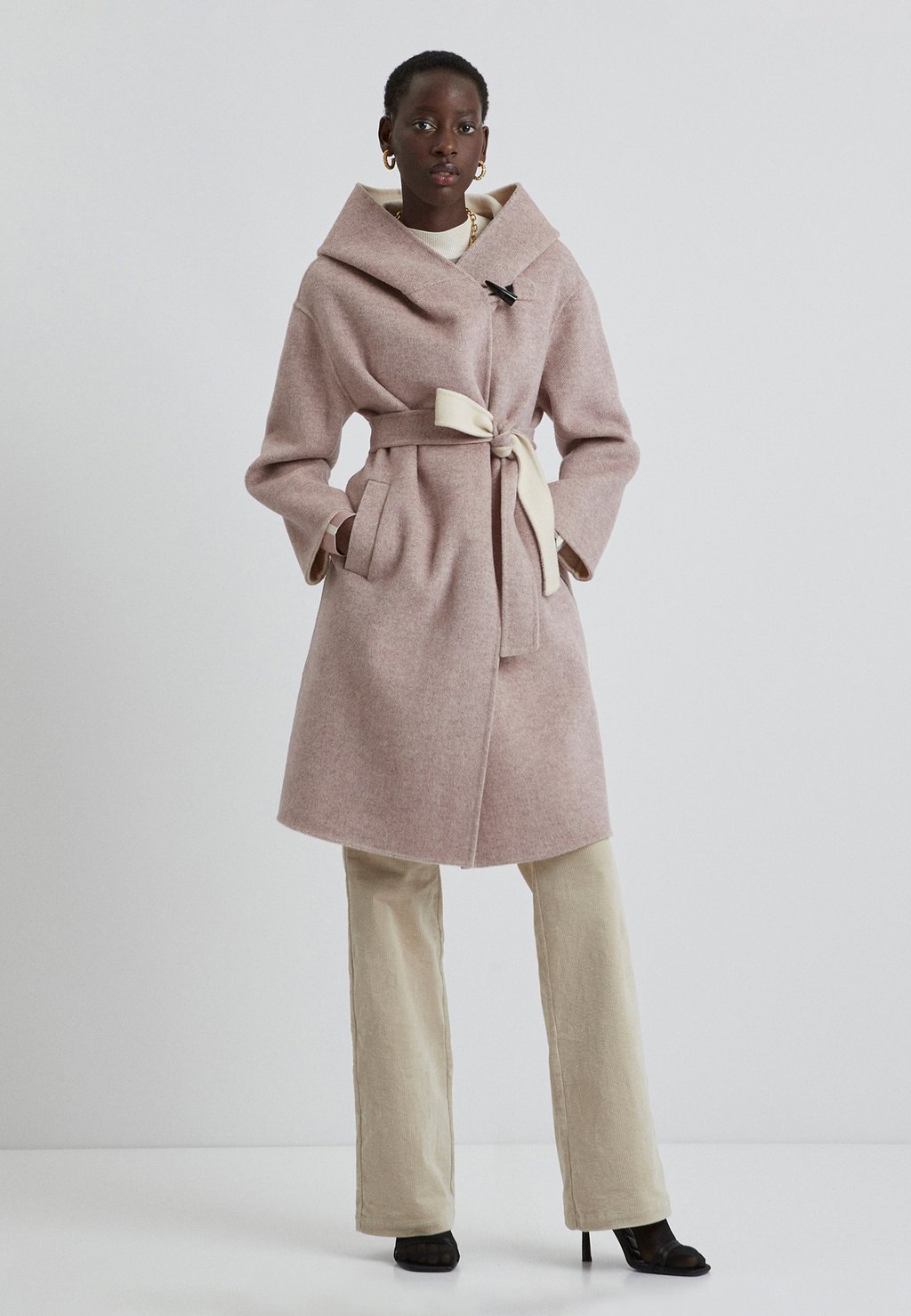 Классическое пальто AMELI SIMORRA, светло-розовый