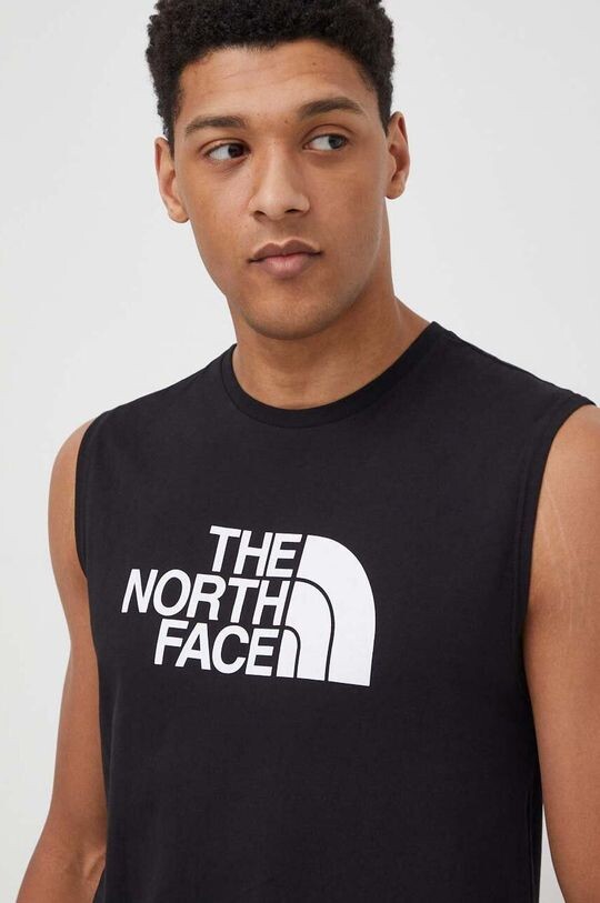 

Хлопковая футболка The North Face, черный