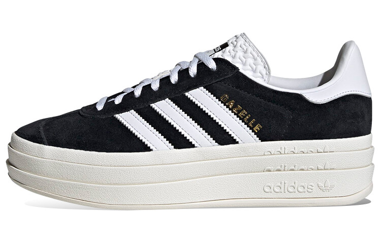 

Adidas Originals Gazelle Bold Core черный белый (женские)