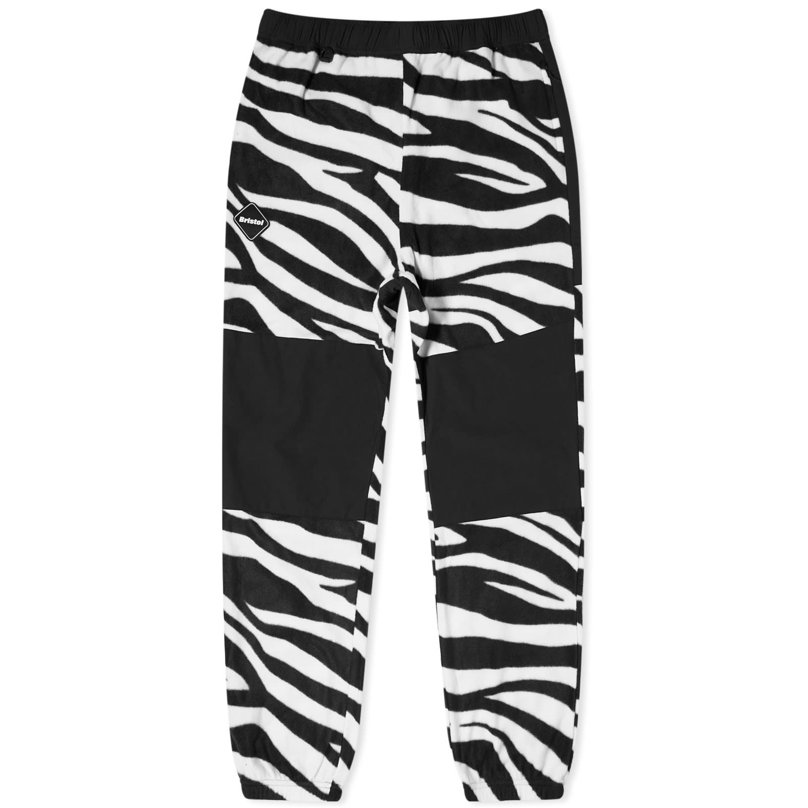 Брюки F.C. Real Bristol Zebra Fleece, черный брюки флисовые alaskan warm wade 2xl черный
