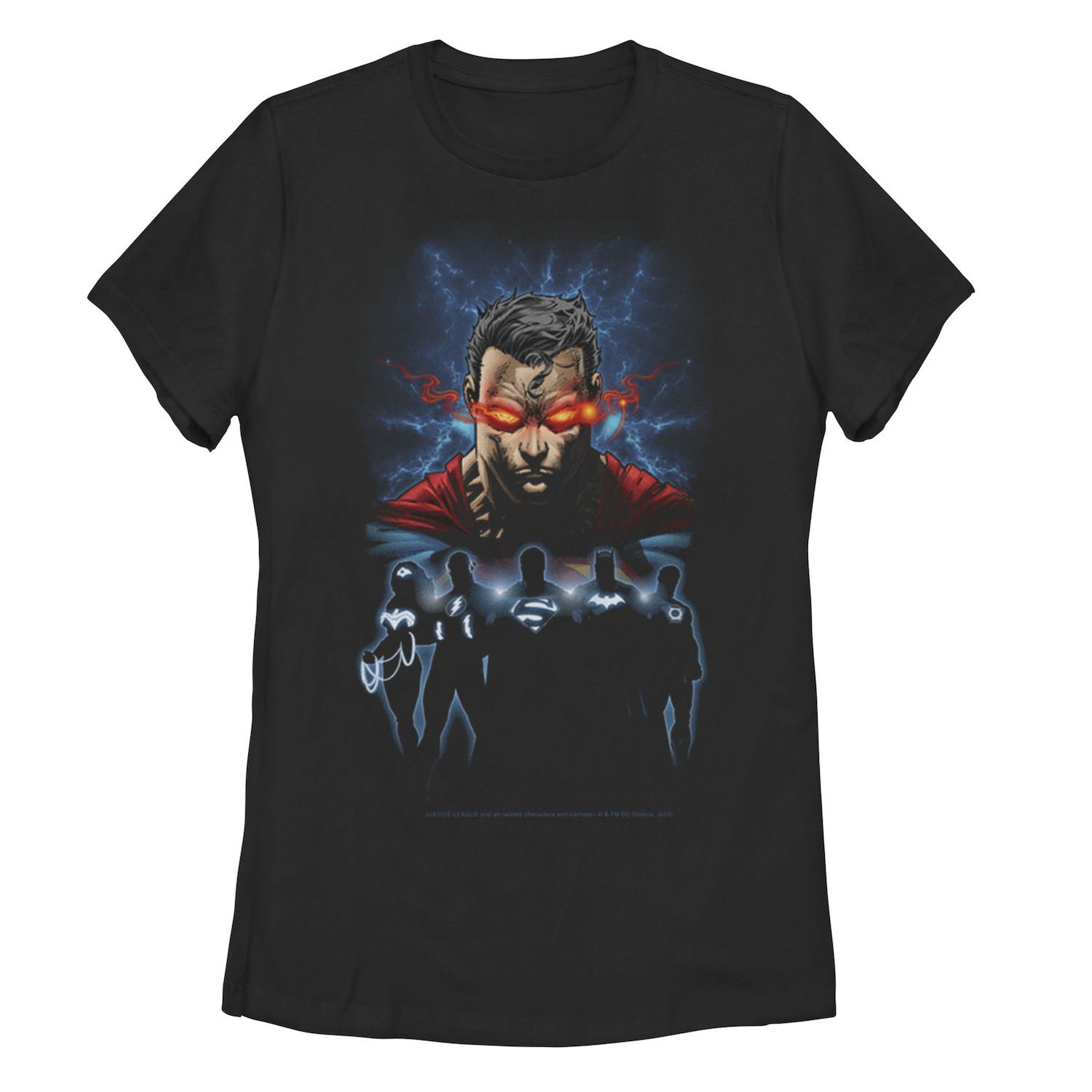 Детская футболка DC Comics Justice League Superman Heat Vision Licensed Character