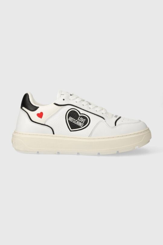 

Кожаные кроссовки Love Moschino, белый