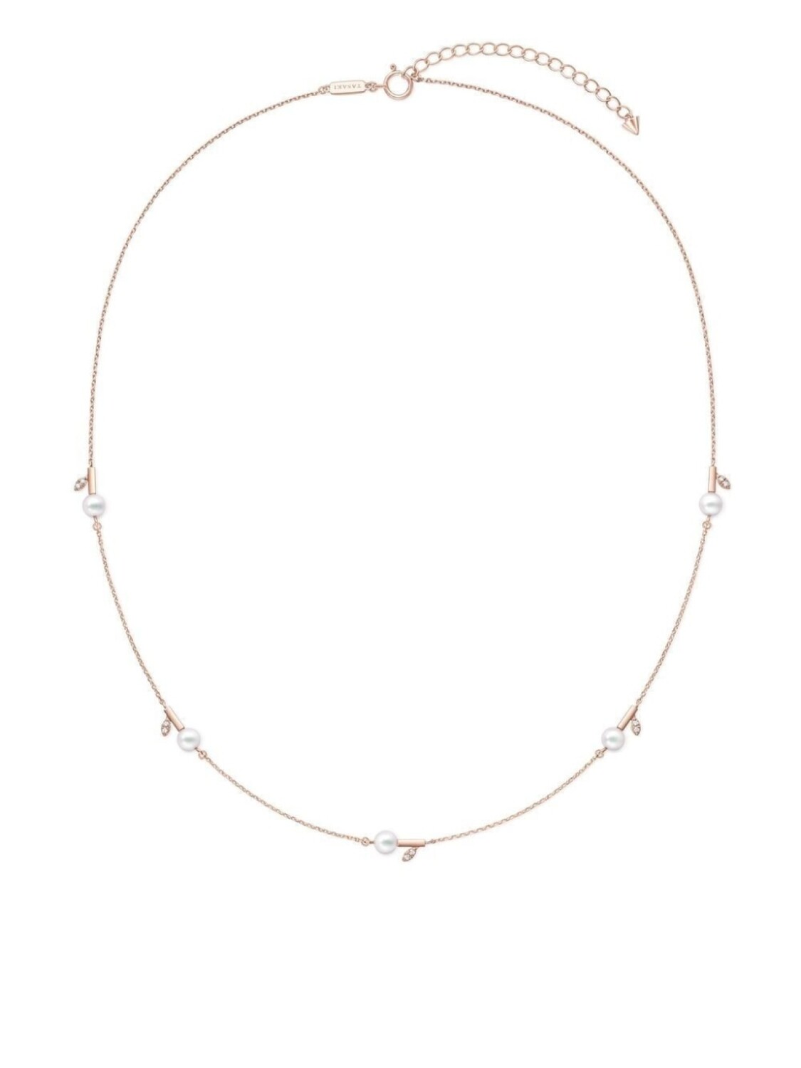 

Колье Kugel из розового золота с бриллиантами и жемчугом TASAKI, розовый