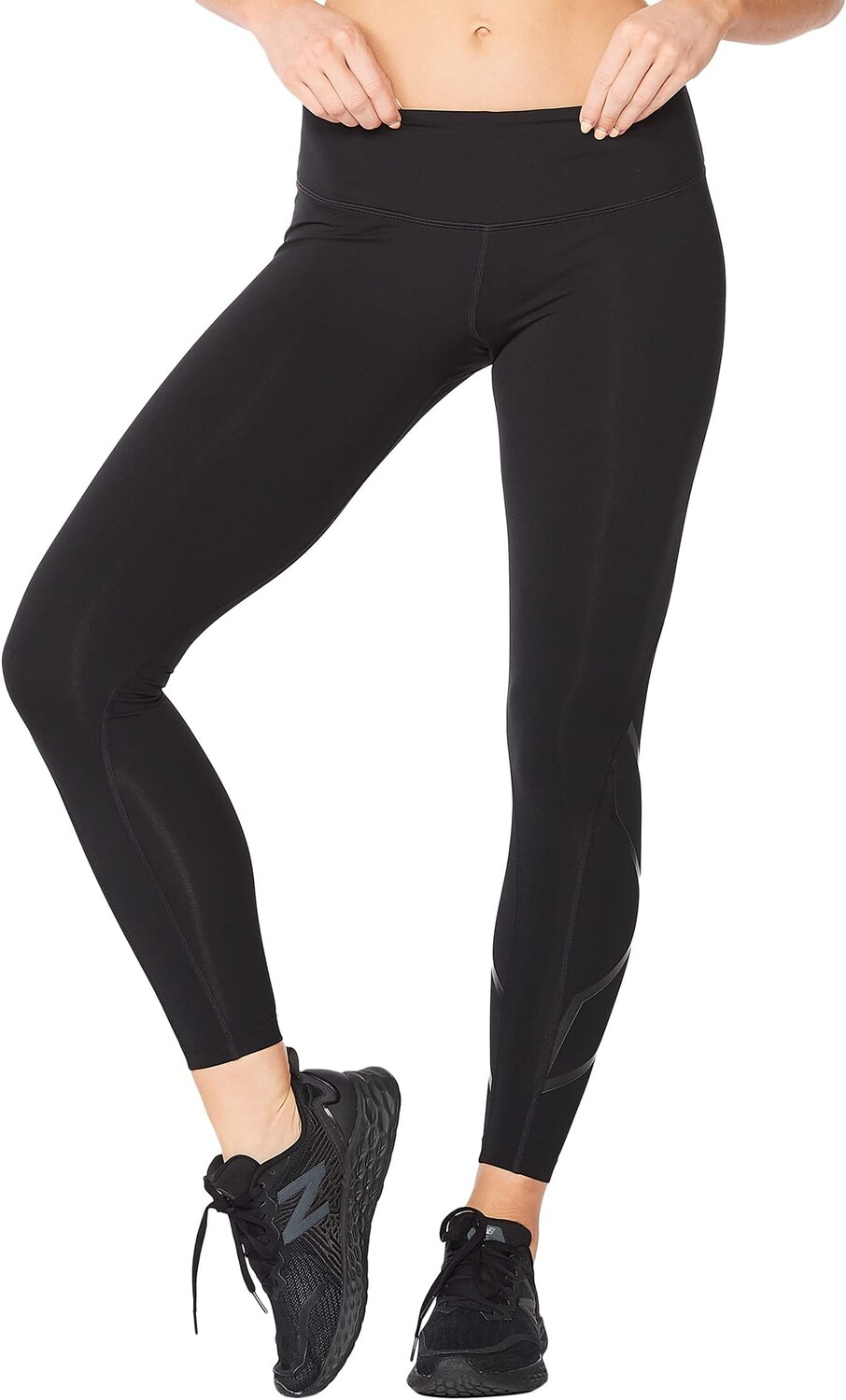 

Брюки Ignition Mid-Rise Compression Tights 2XU, цвет Black/Nero