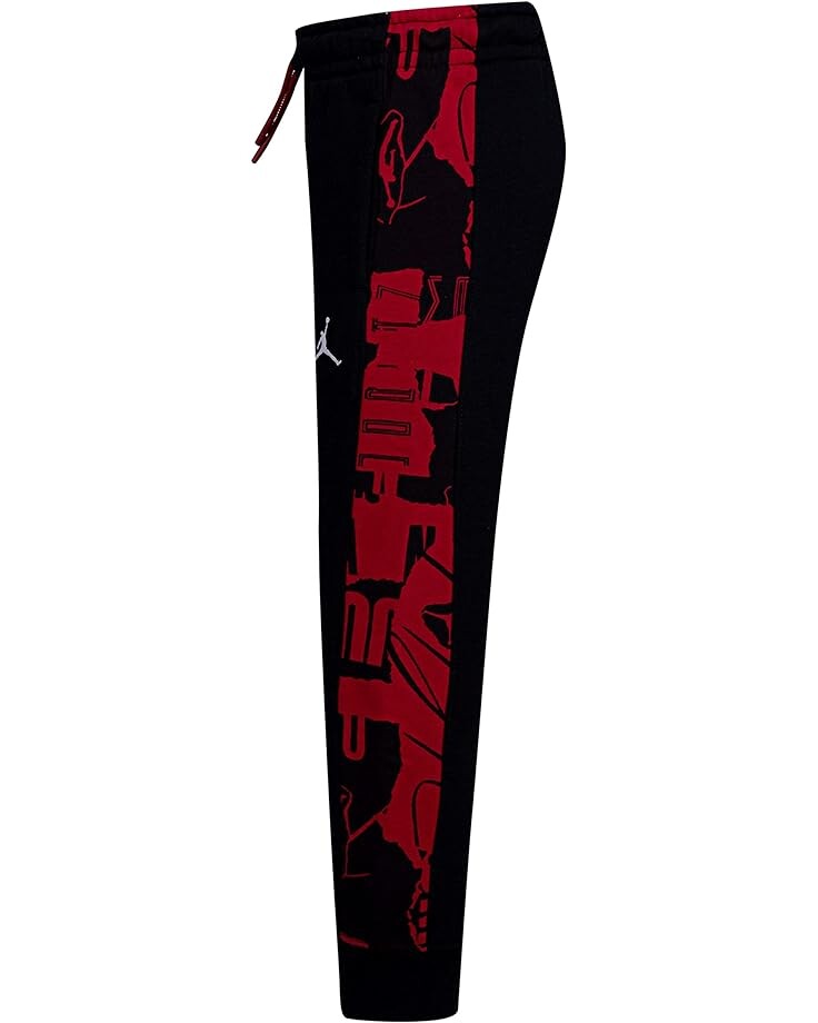 

Брюки Jordan Essentials Print Pants, цвет Black/Gym Red