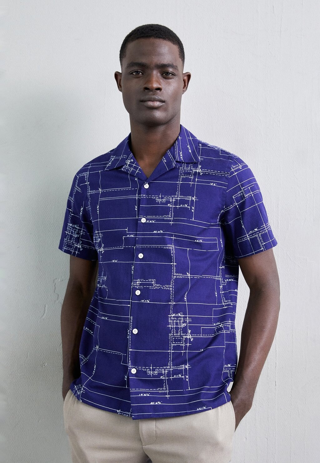

Рубашка MENS CASUAL PS Paul Smith, темно-синий