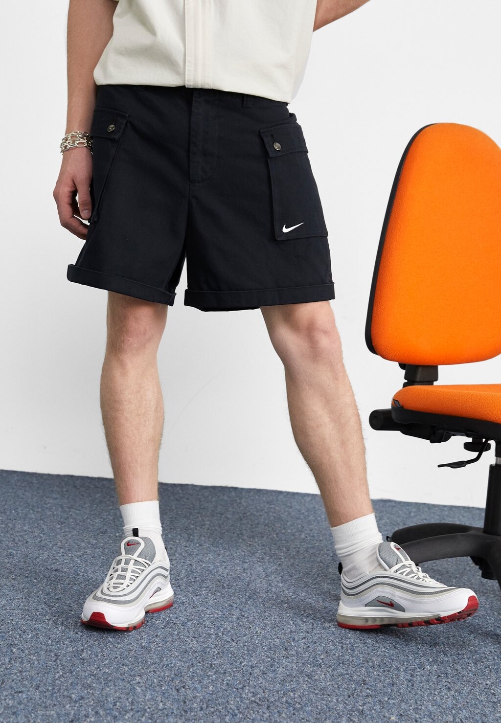

Шорты Nike Sportswear, черный