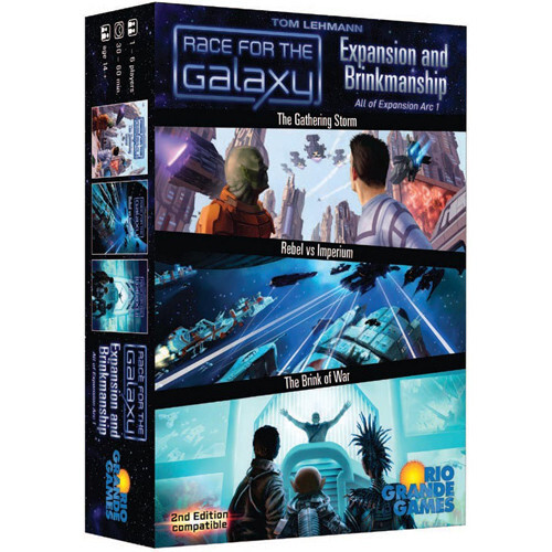 

Настольная игра Rio Grande Games Race for the Galaxy: Expansion & Brinkmanship