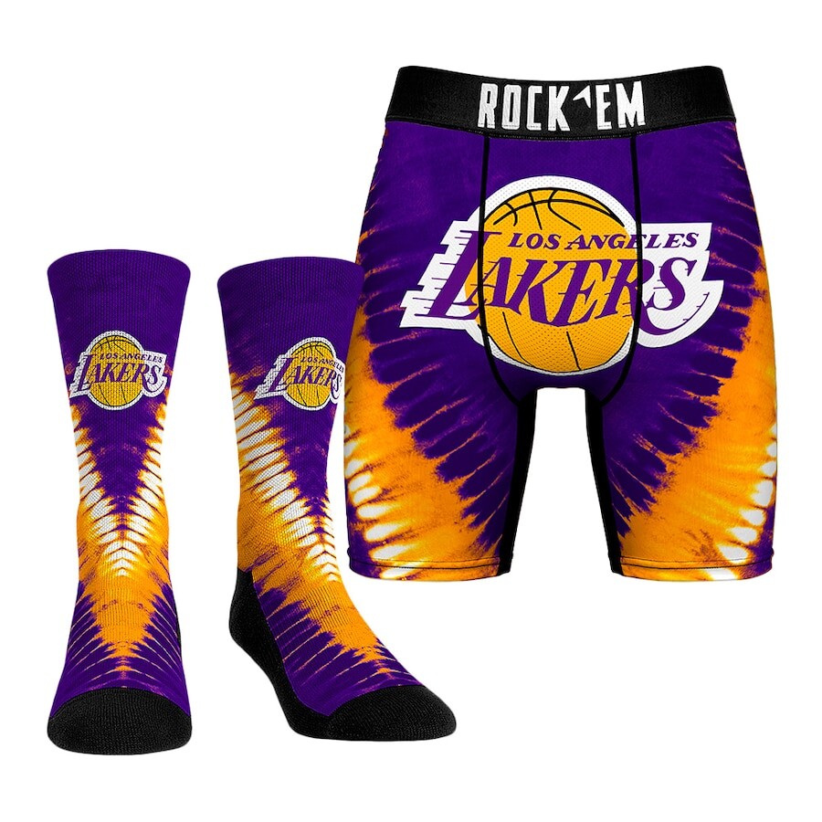 

Носки Rock Em Socks Los Angeles Lakers