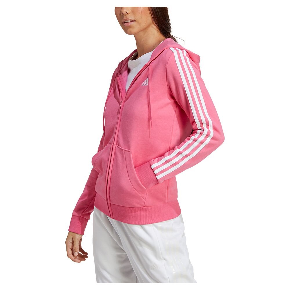 

Толстовка adidas Sportswear 3S Fleece Full Zip, розовый