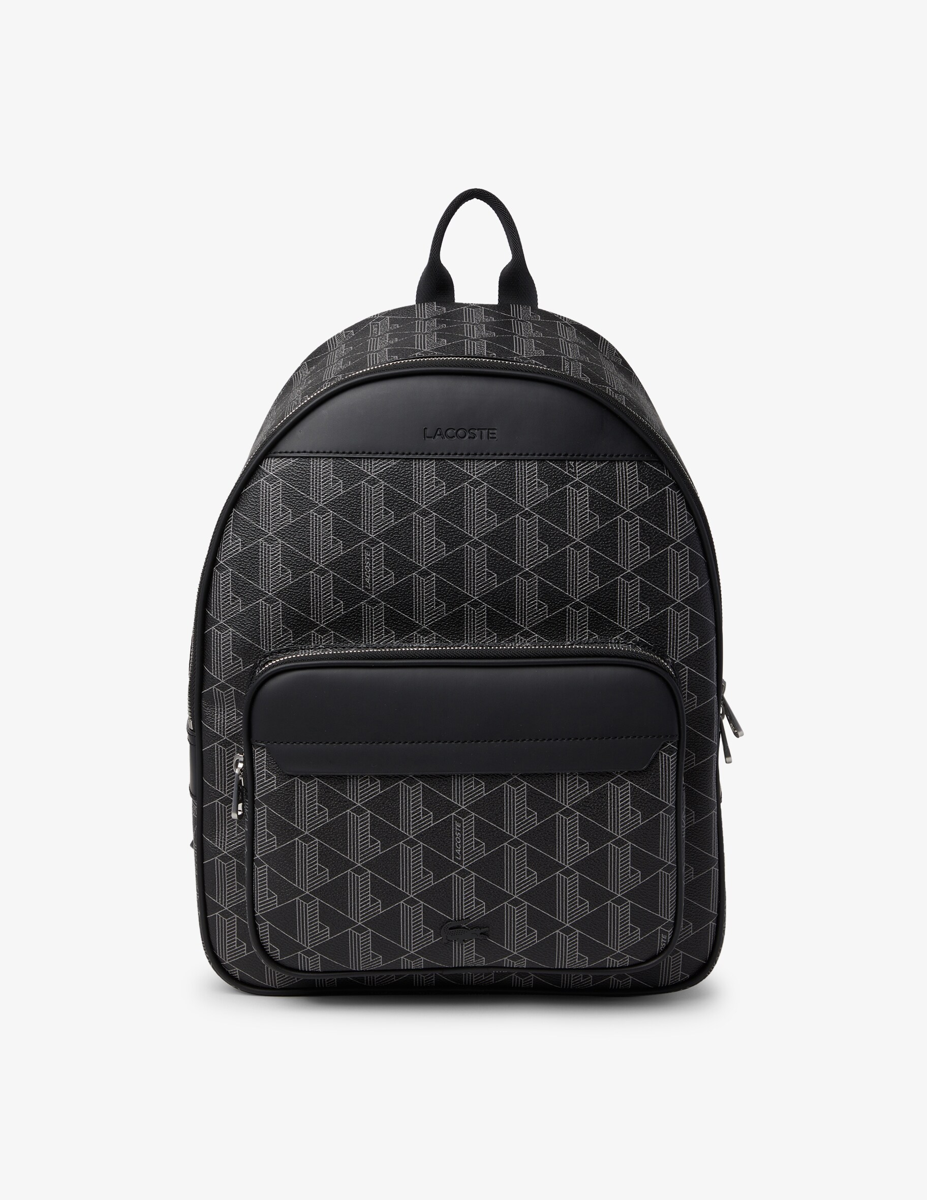 Рюкзак с логотипом Lacoste, черный 24689