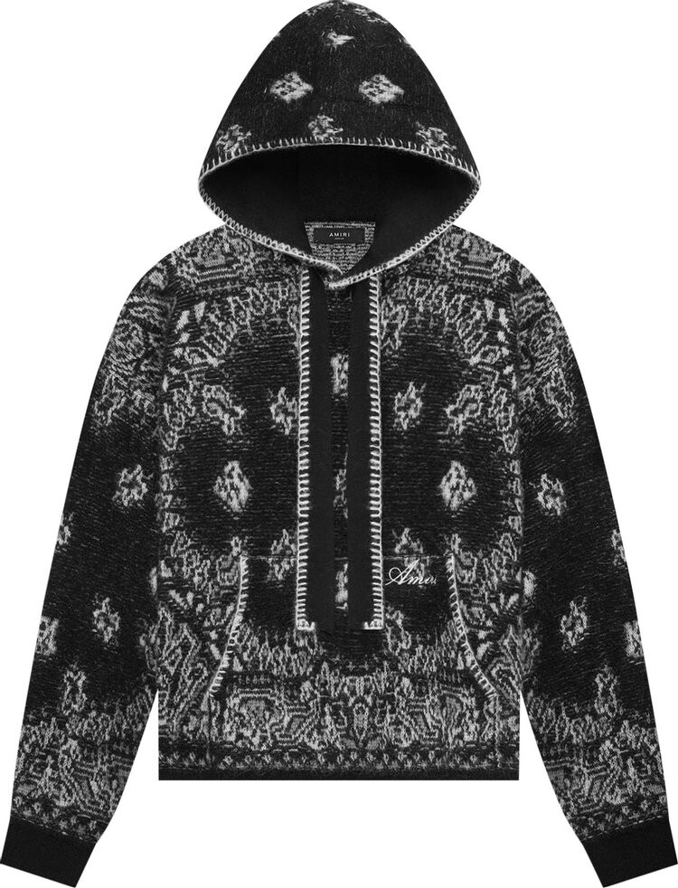 

Худи Amiri Bandana 'Black', черный