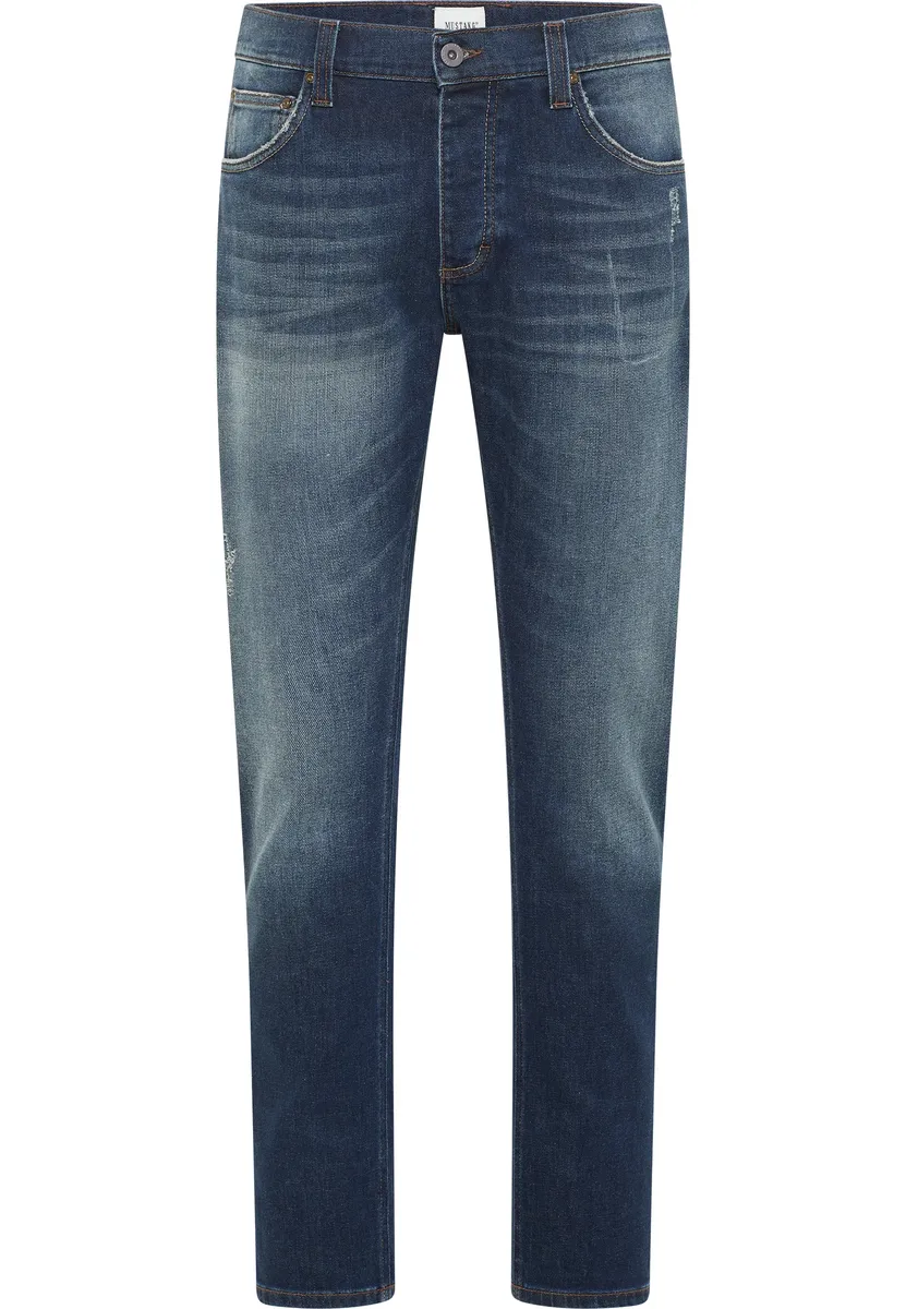 

Джинсы MUSTANG зауженного кроя "Style Toledo Tapered", синий