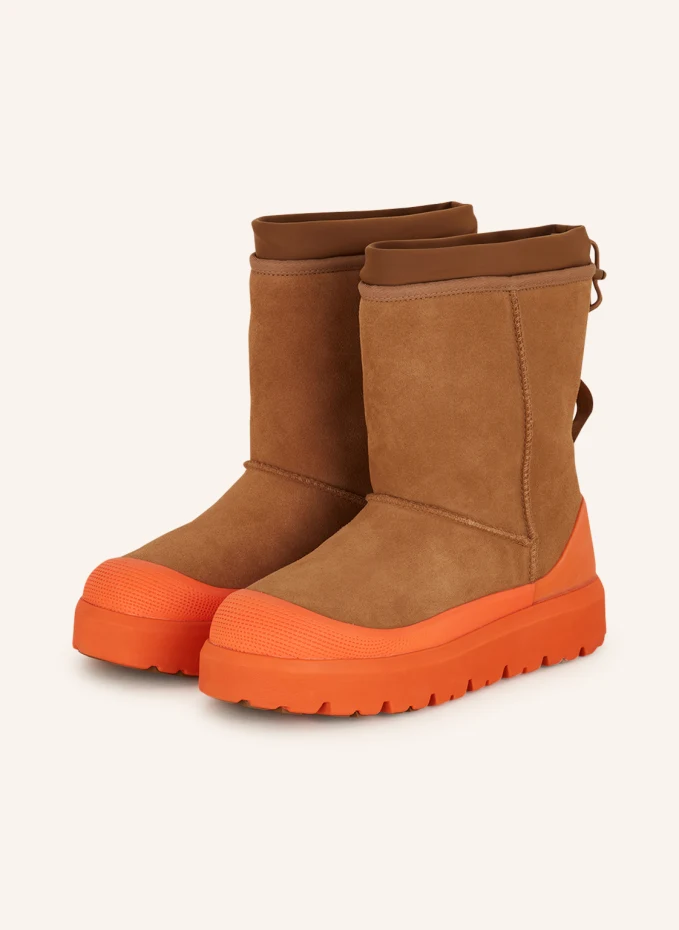 

Classic short ботинки на платформе Ugg, оранжевый