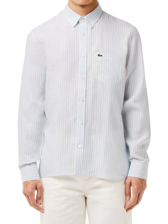 

Рубашка стандартного кроя Lacoste, белый